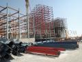 Steps of steel structure manufacturing in the factory